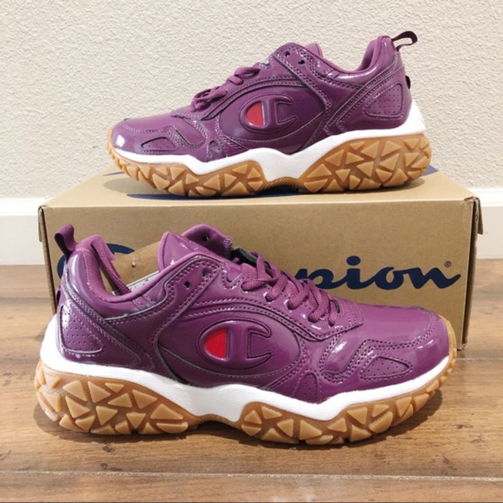 PURPLE CHAMPION TANK TENDERS CHUNKY SNEAKER